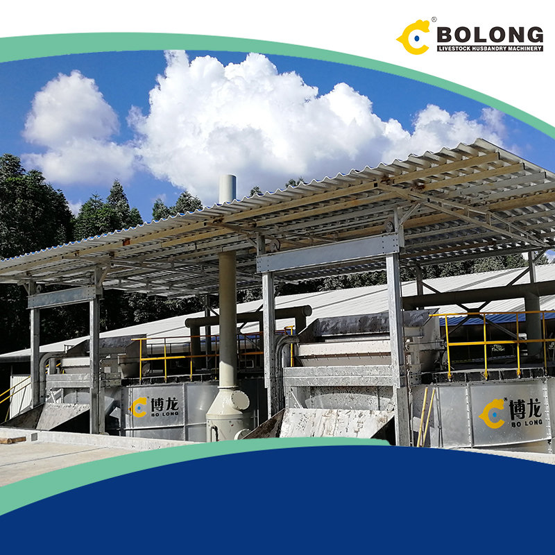 rapid animal manure fermentation machine